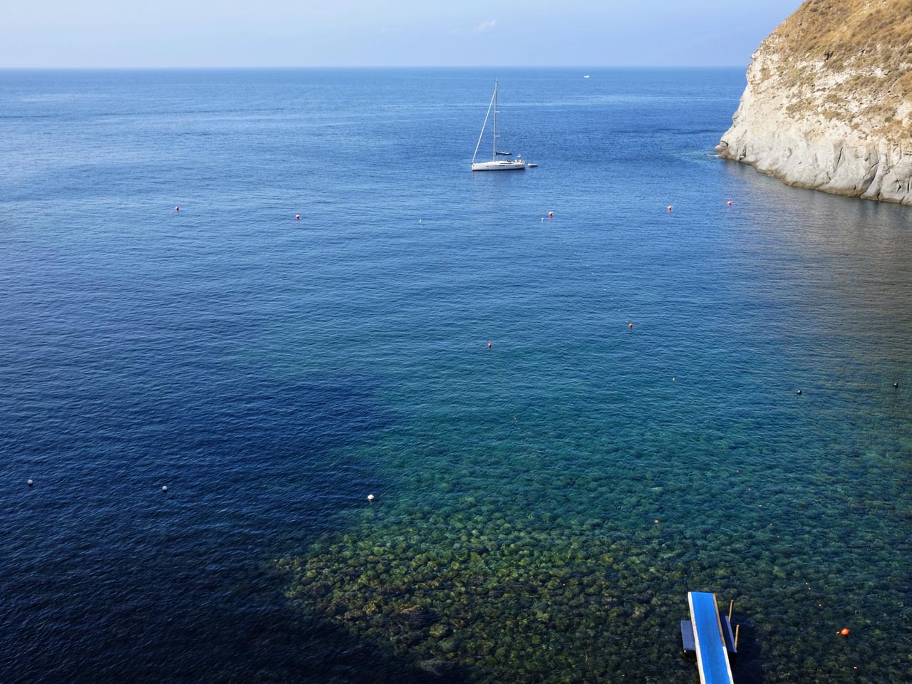 Baia di sorgeto ischia